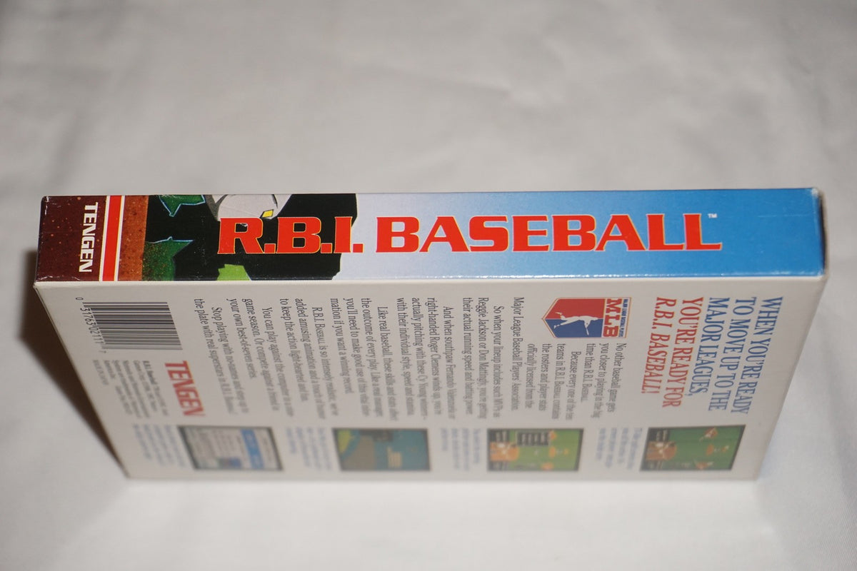 R.B.I Baseball 1 RBI Tengen (Nintendo NES) Complete in Box CIB