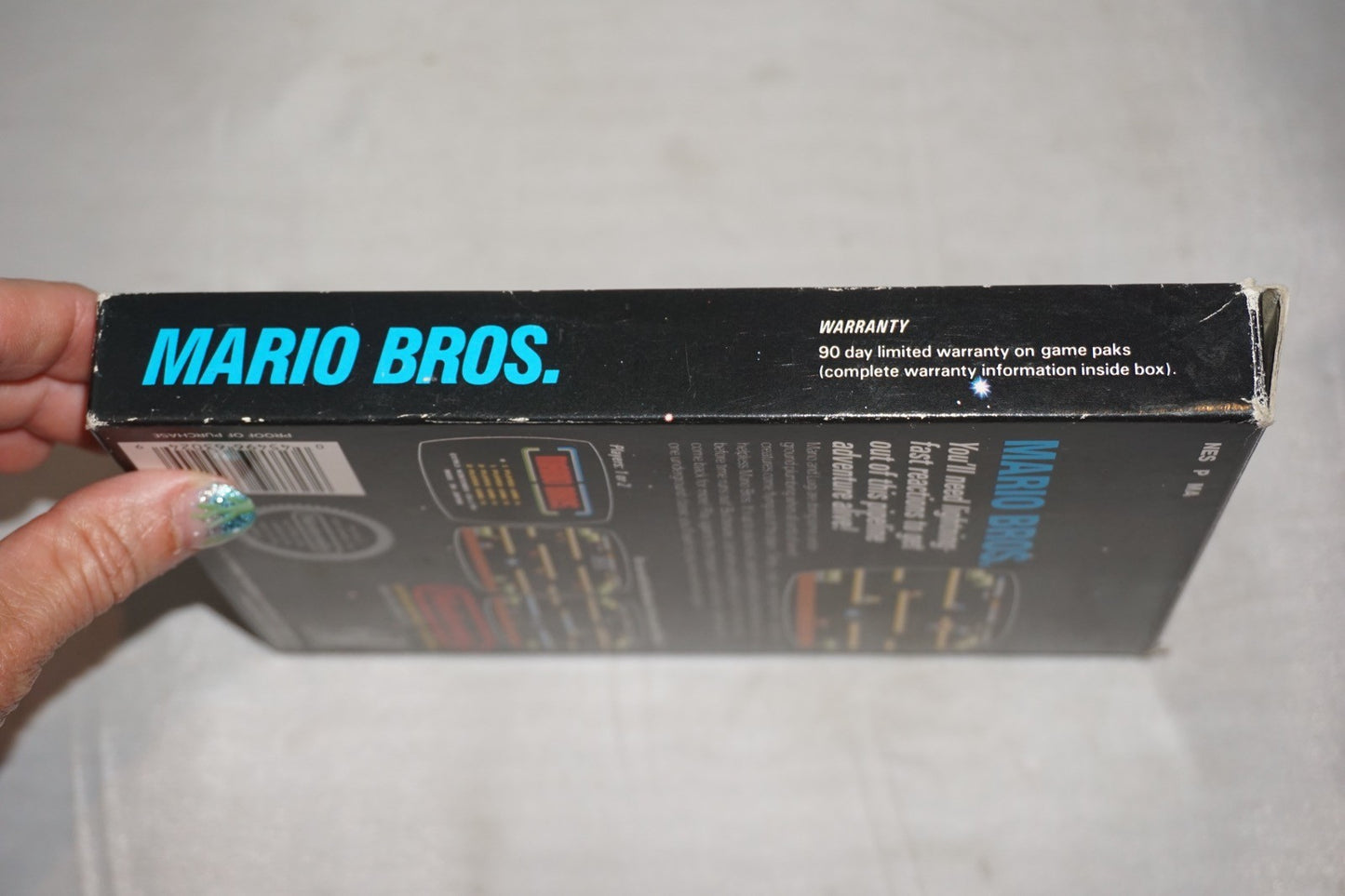 Mario Bros Arcade Series Rev A (Nintendo NES) Complete in Box CIB