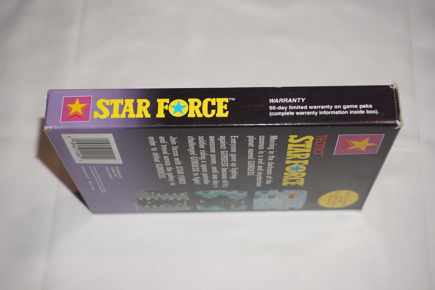 Tecmo Star Force (Nintendo NES) Complete in Box CIB