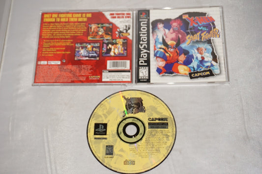 X-Men Vs Street Fighter (Sony Playstation 1 ps1) Complete Tested