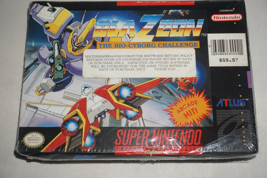 Blazeon (Super Nintendo SNES) NEW in Box Factory Sealed