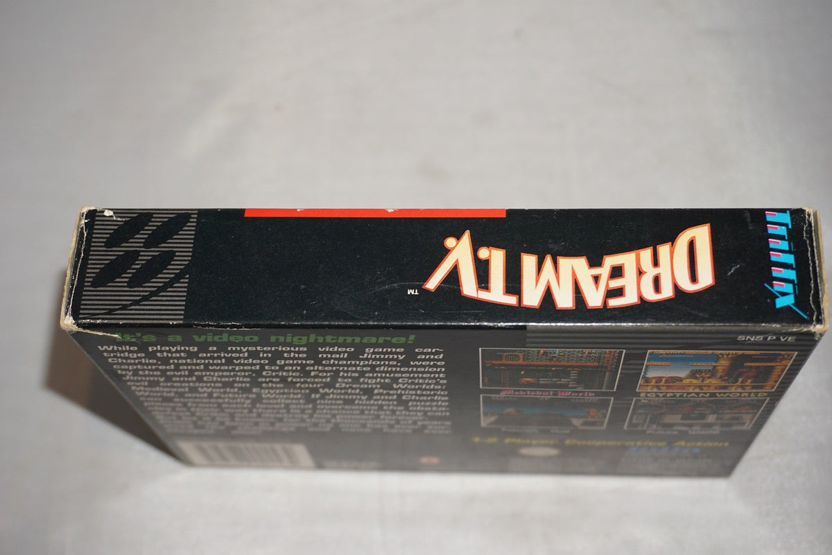 Dream Tv T.V (Super Nintendo SNES) Complete in Box CIB