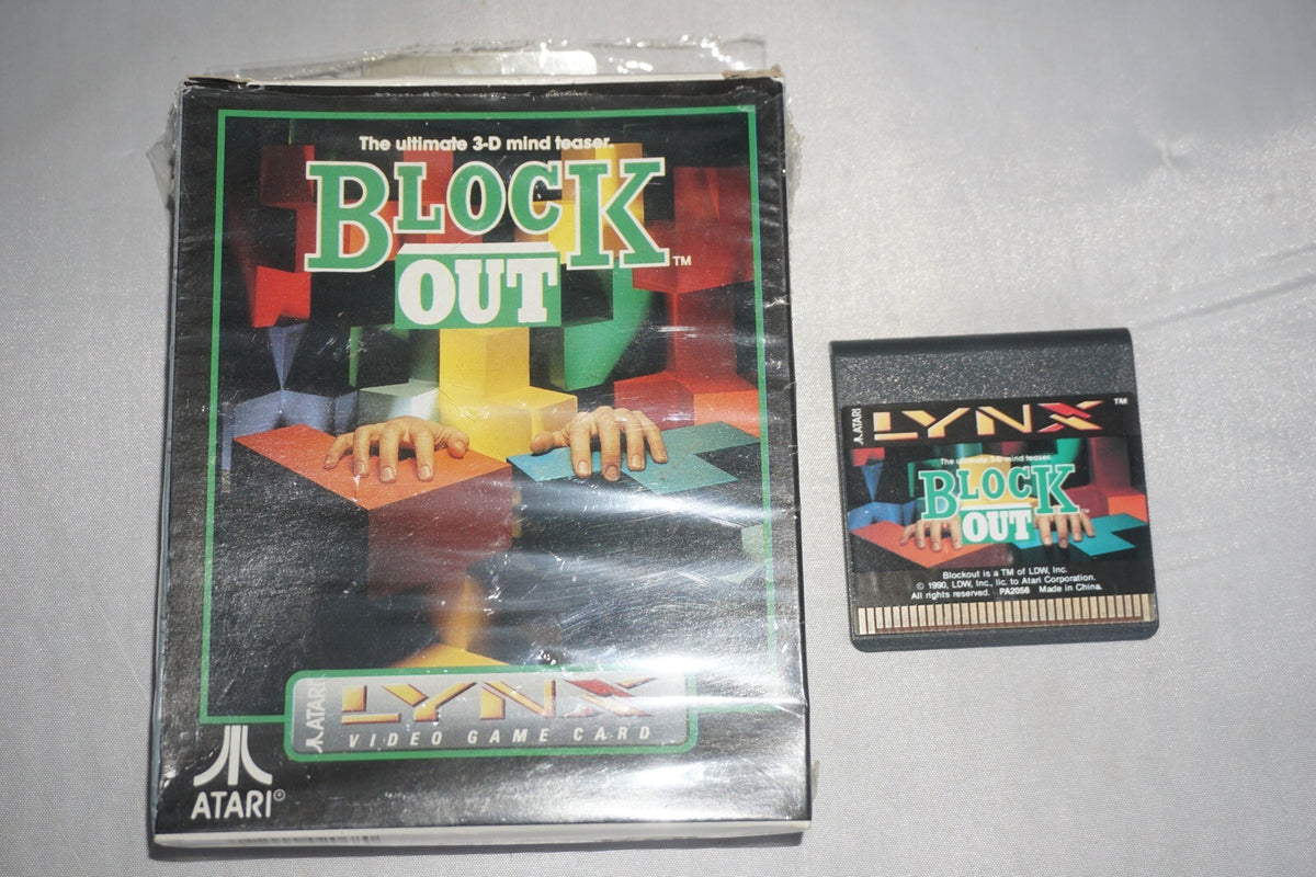 Block Out (Atari Lynx) with Box