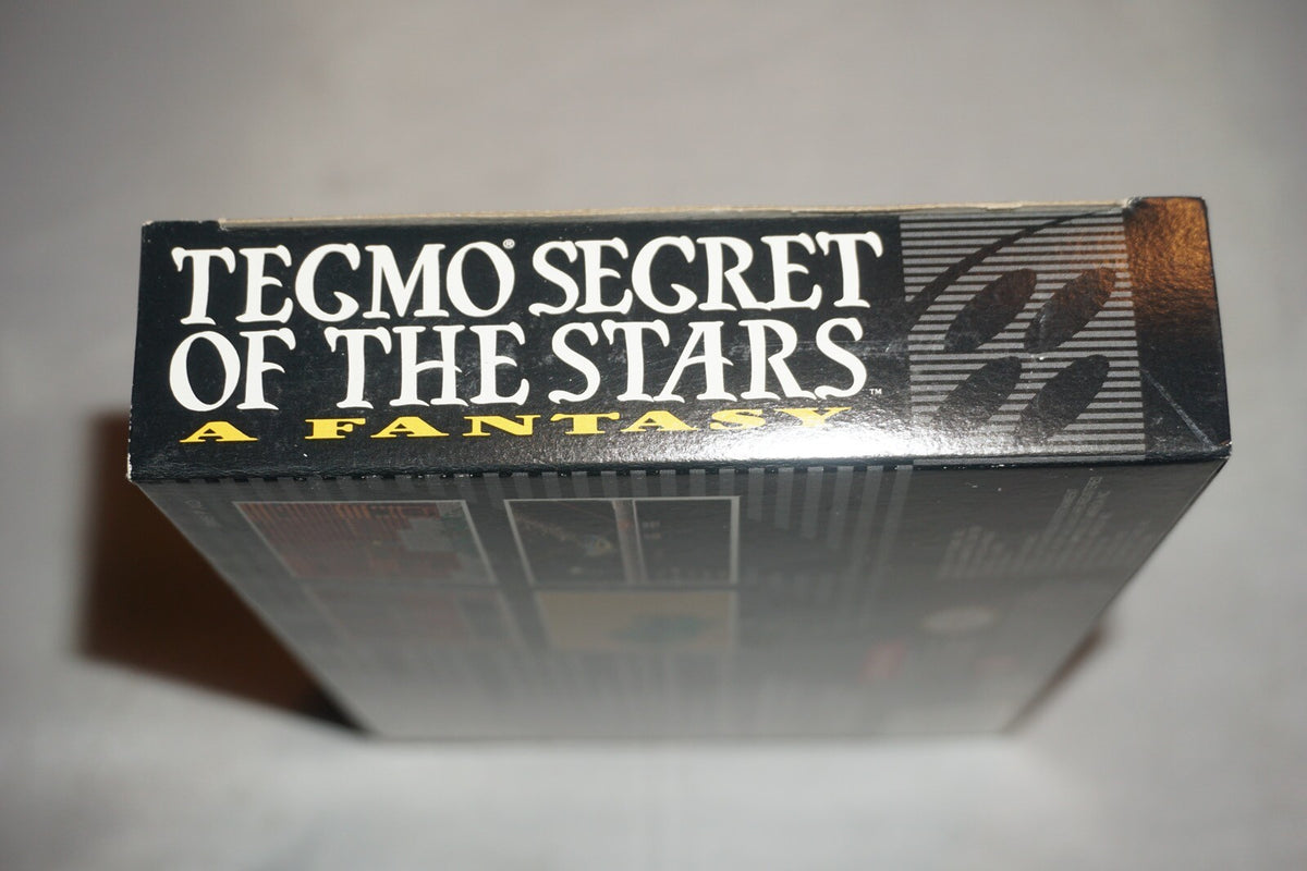 Tecmo Secret of the Stars (Super Nintendo SNES) Complete in Box CIB