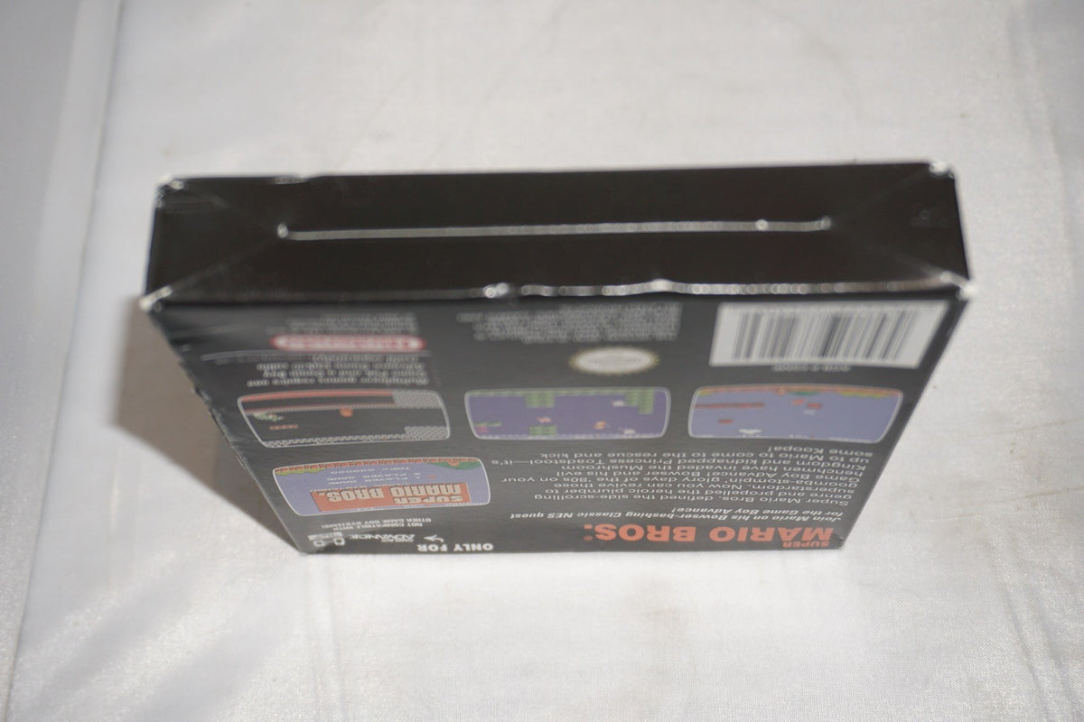 Super Mario Bros Classic NES (Gameboy Advance GBA Game Boy) Complete Authentic