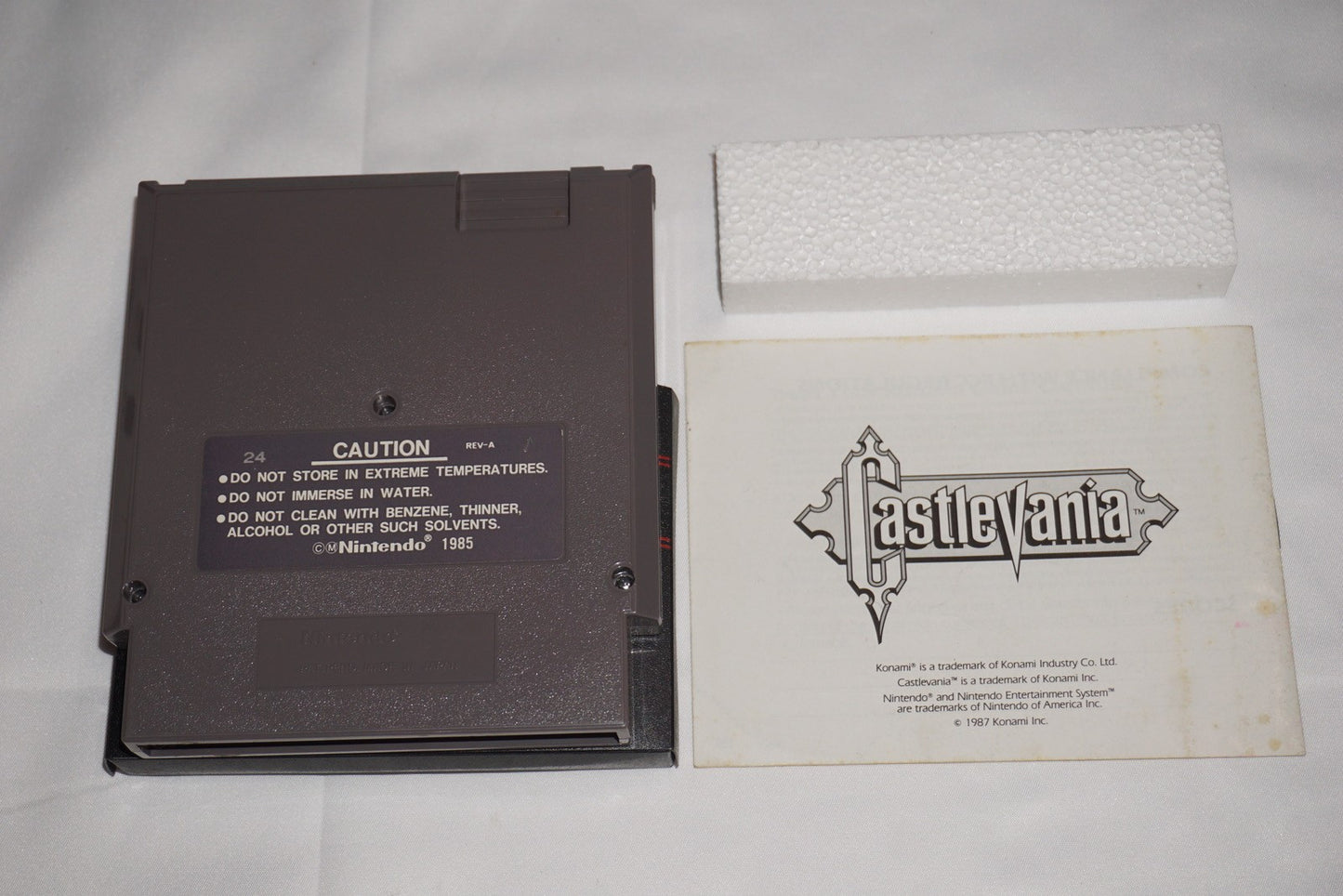 Castlevania 1 (Nintendo NES) Complete in Box CIB