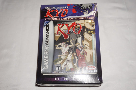 Samurai Deeper Kyo (Nintendo Game Boy Advance GBA) NEW Sealed w/ DVD Bundle
