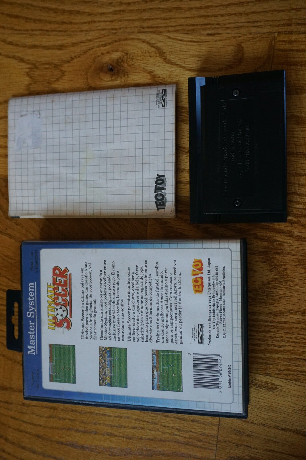 Ultimate Soccer (Sega Master System SMS) Complete in Case TEC TOY
