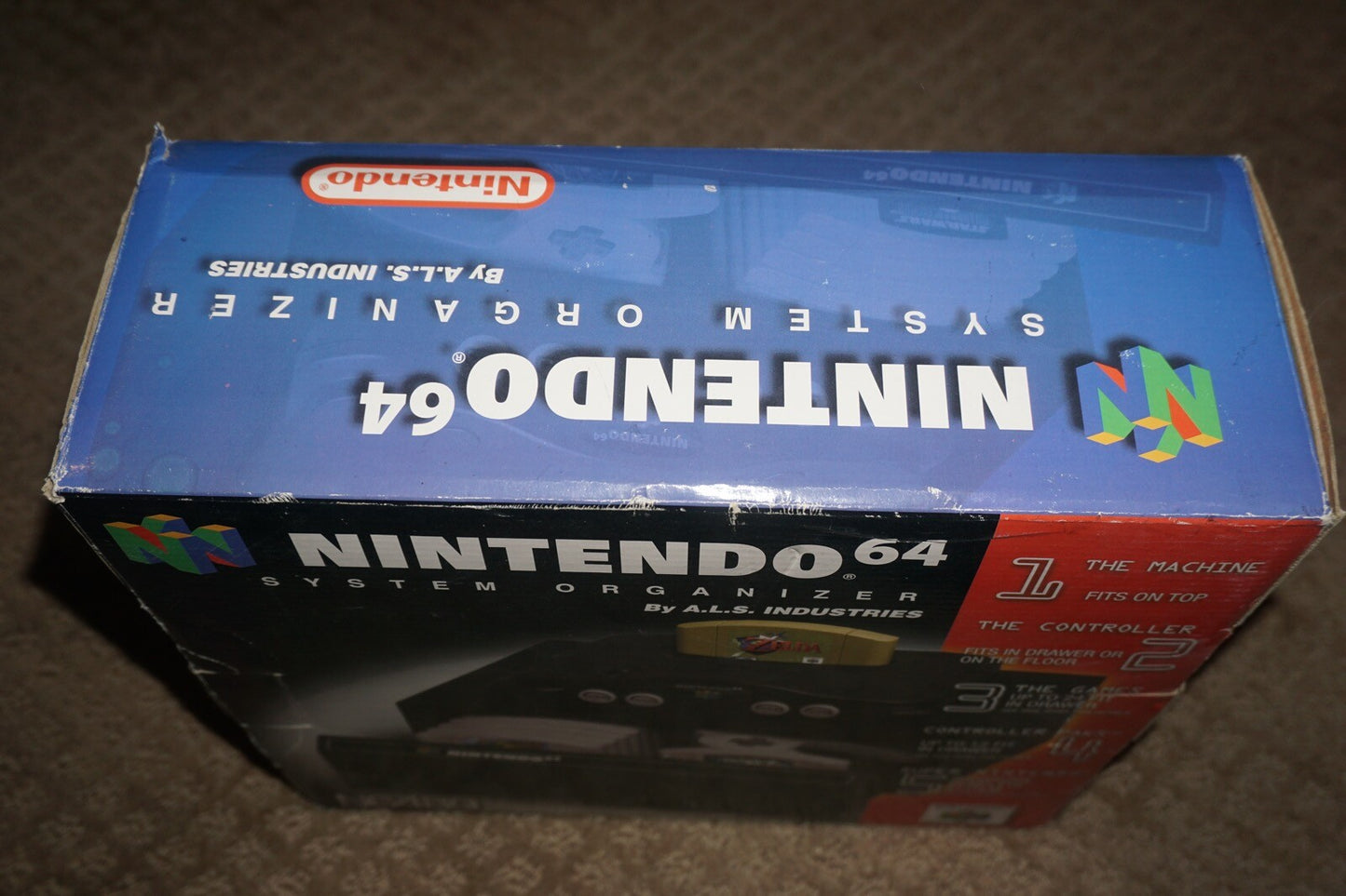 System Organizer N6480 (Nintendo 64 n64) with Box ALS A.L.S