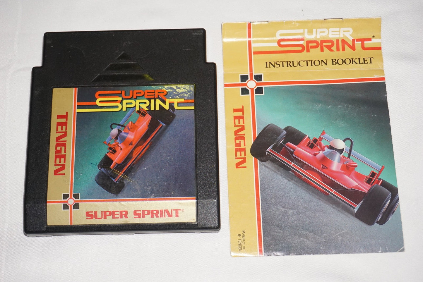 Super Sprint (Nintendo NES) Complete in Box CIB
