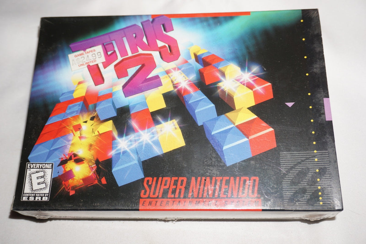 Tetris 2 (Super Nintendo SNES) NEW Sealed