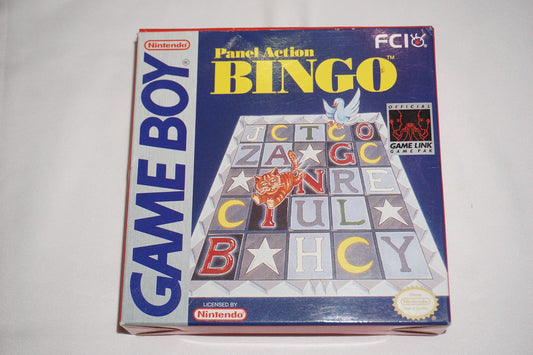 Panel Action Bingo (Nintendo Game Boy Gameboy) Complete in Box CIB