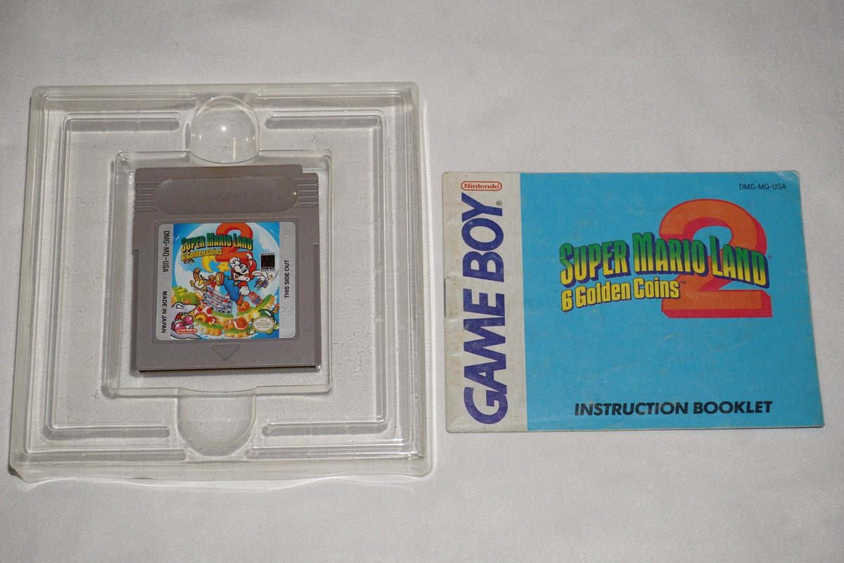 Super Mario Land 2 (Nintendo Game Boy GameBoy) Complete in Box CIB