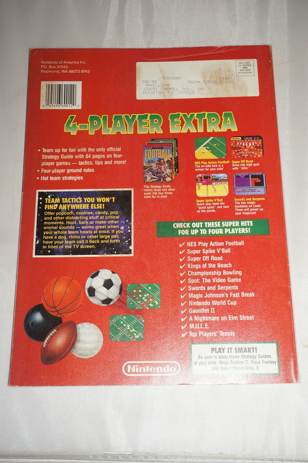 Nintendo Power Vol 19 4 Player Extra Strategy Guide Magazine #1