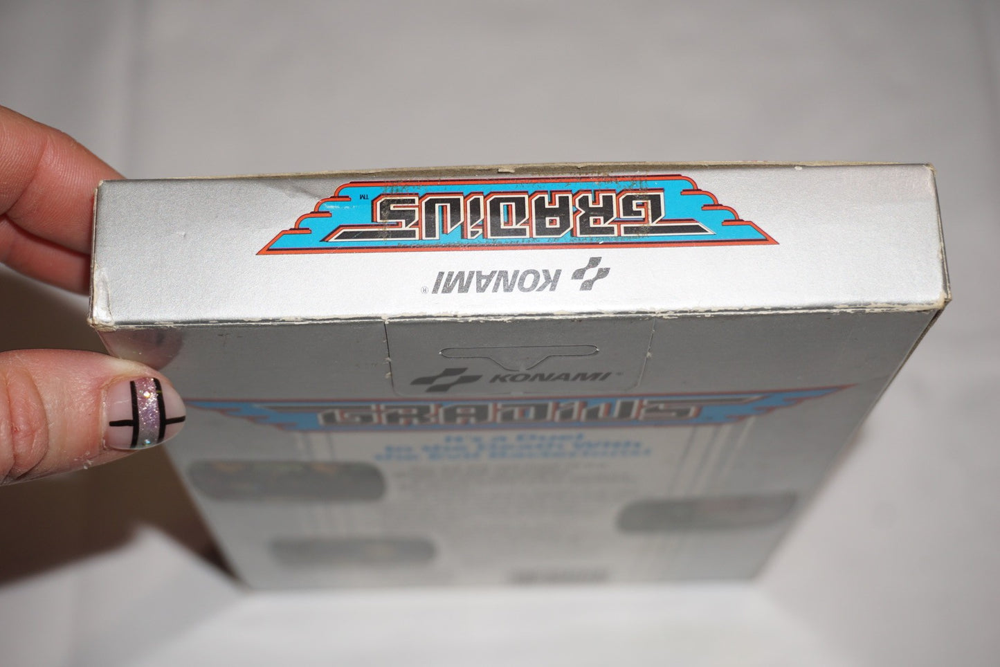 Gradius Hangtab 5 Screw (Nintendo NES) Complete in Box CIB