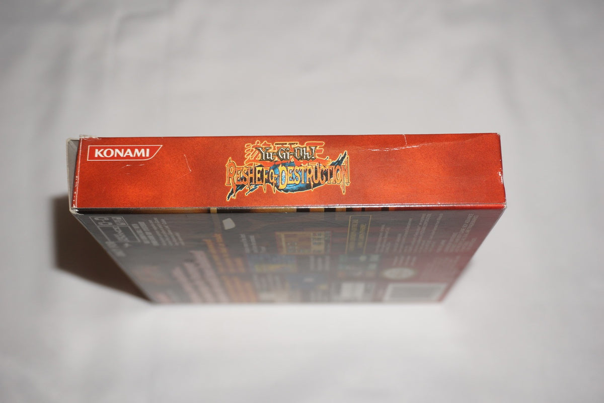 Yu-Gi-Oh! Reshef of Destruction (Game Boy Advance GBA) Complete in Box CIB
