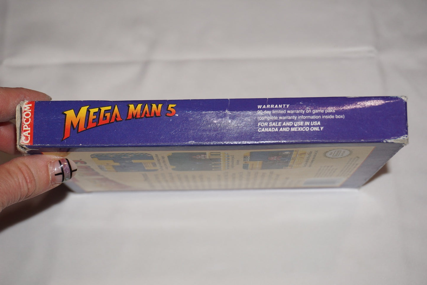 Mega Man 5 (Nintendo NES) Complete in Box CIB