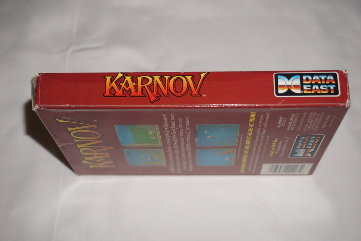 Karnov (Nintendo NES) Complete in Box CIB