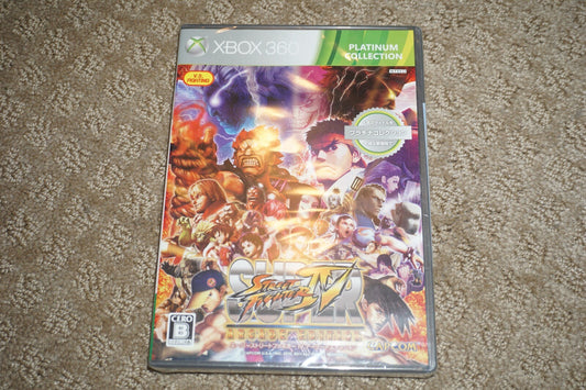 Super Street Fighter IV Arcade (Microsoft Xbox 360) NEW Sealed JAPAN Import