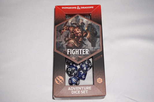 Fighter Adventure Dice Set D&D Dungeons & Dragons NEW
