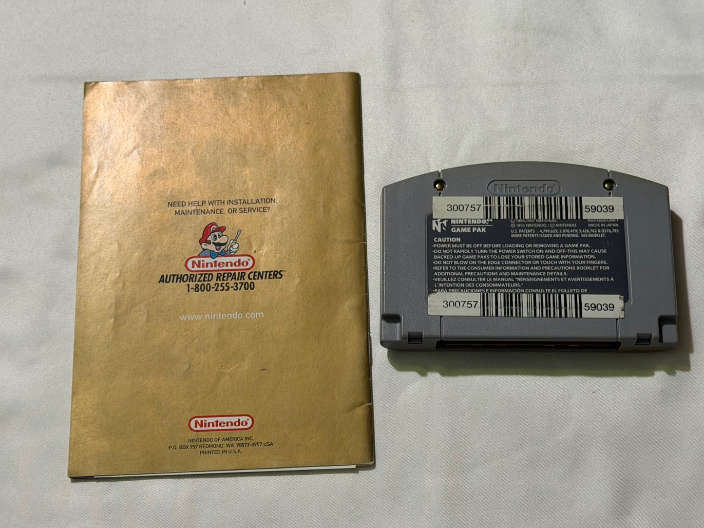 Legend of Zelda Ocarina of Time (Nintendo 64 N64) Complete CIB