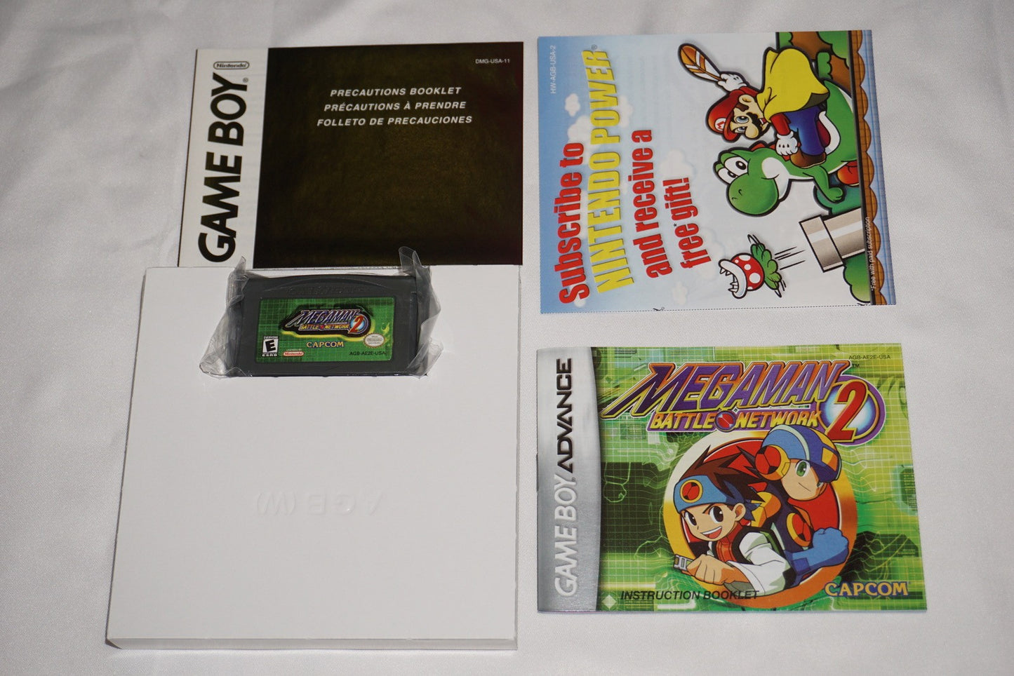 Mega Man Battle Network 2 (Game Boy Advance GBA) Complete in Box CIB