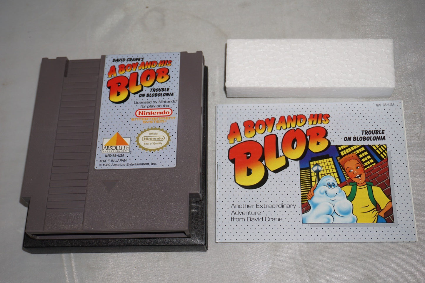 A Boy And His Blob (Nintendo NES) Complete in Box CIB