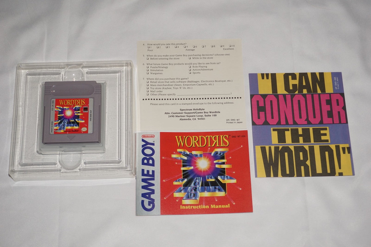 Wordtris (Game Boy Gameboy) Complete in Box w/ Reg CIB