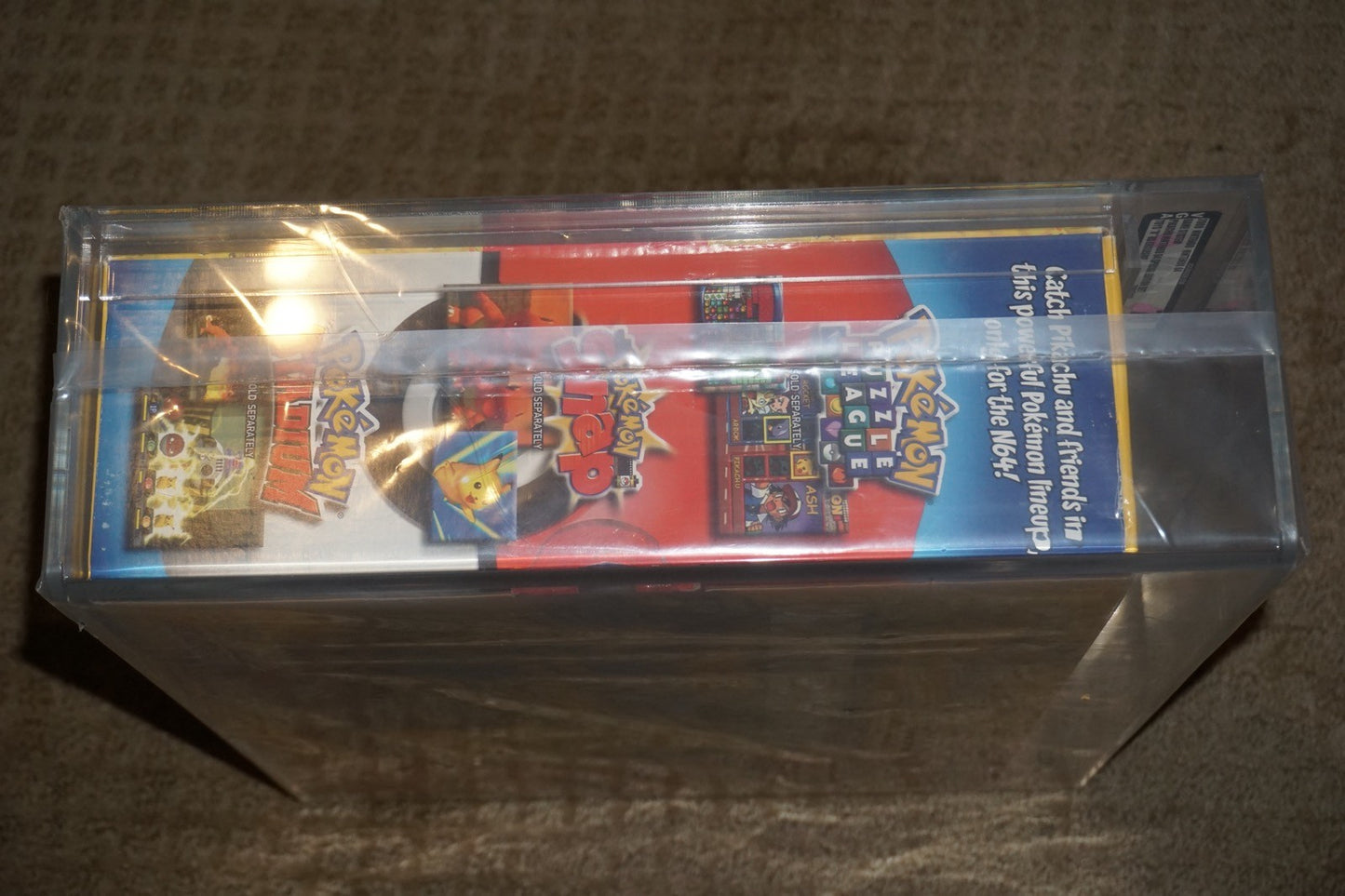 Pikachu Nintendo 64 N64 System Console NEW Factory Sealed In Box VGA 70