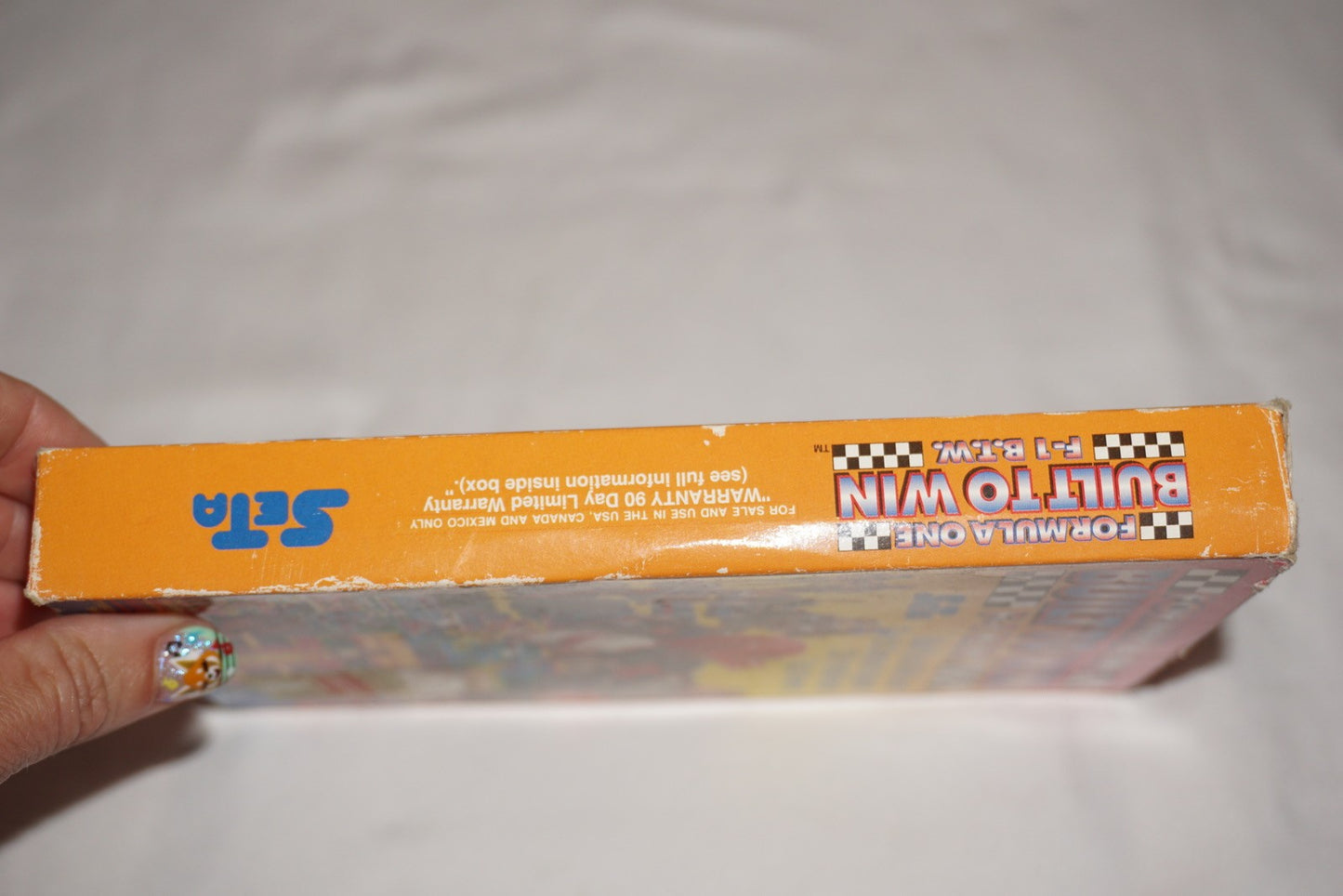 Formula One Built to Win 1 (Nintendo NES) Complete in Box CIB