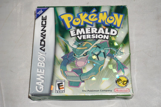 Pokemon Emerald (Gameboy Advance GBA Game Boy) Complete CIB Authentic