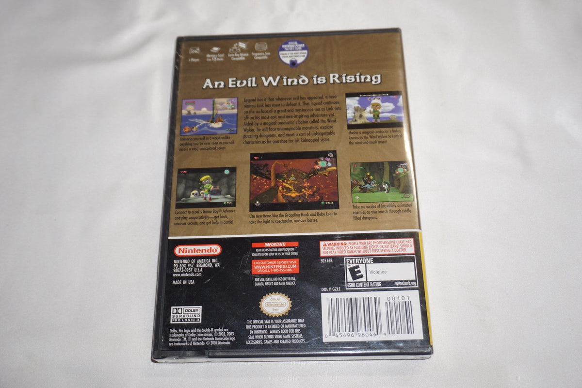 Legend of Zelda: The Wind Waker PC (Nintendo Gamecube) NEW Sealed