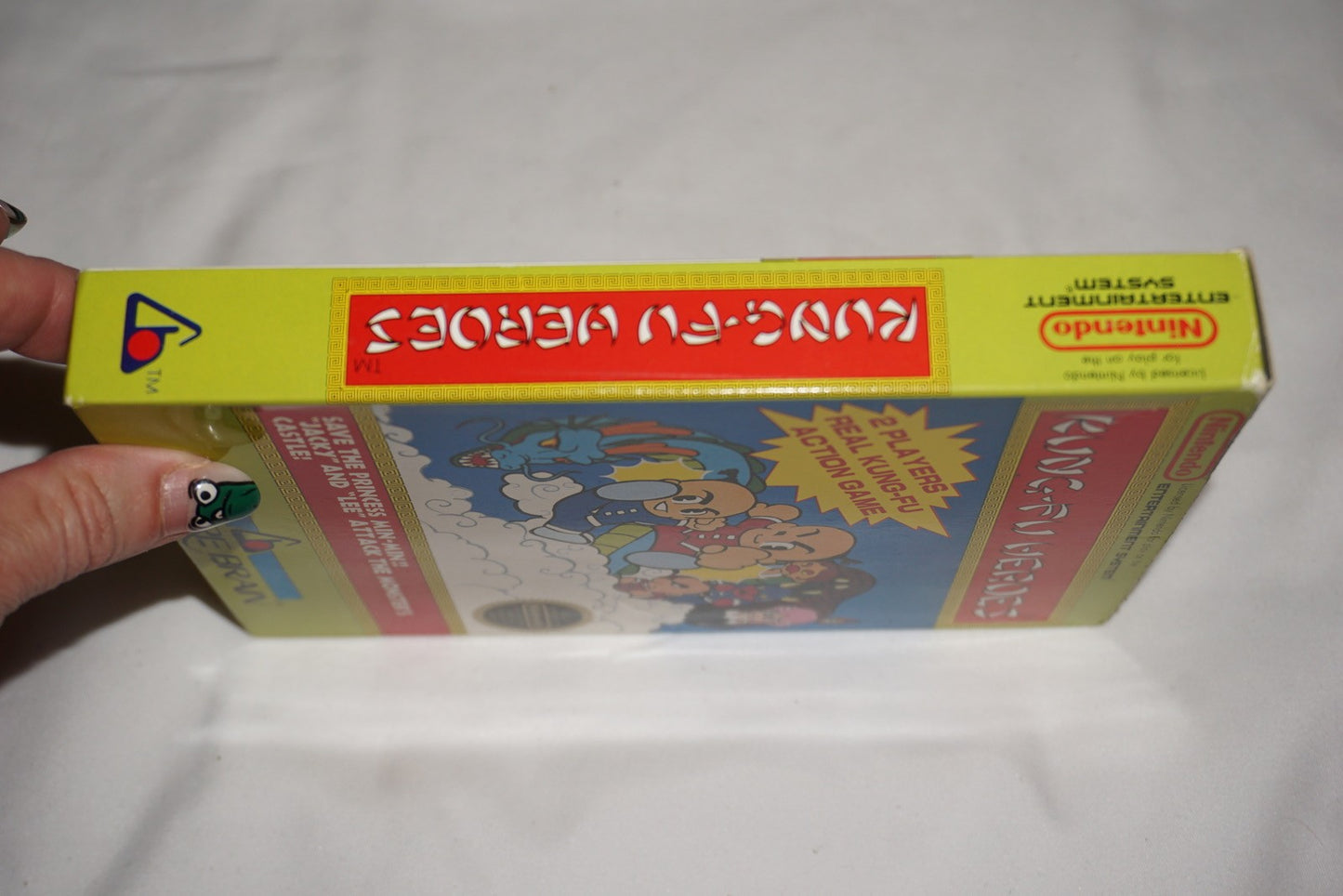 Kung Fu Heroes (Nintendo NES) Complete in Box w/ Reg CIB