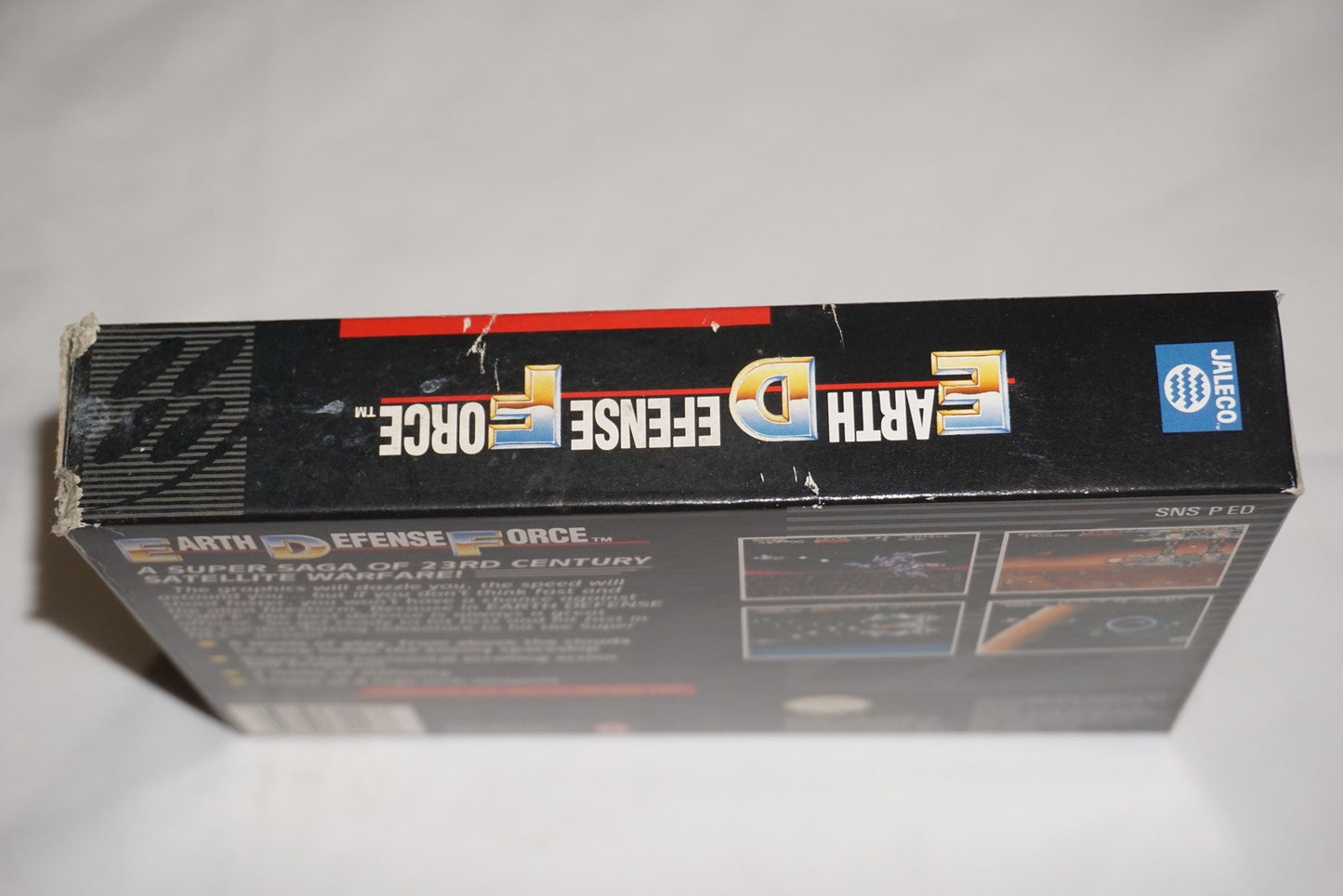 Earth Defense Force (Super Nintendo SNES) Complete in Box CIB