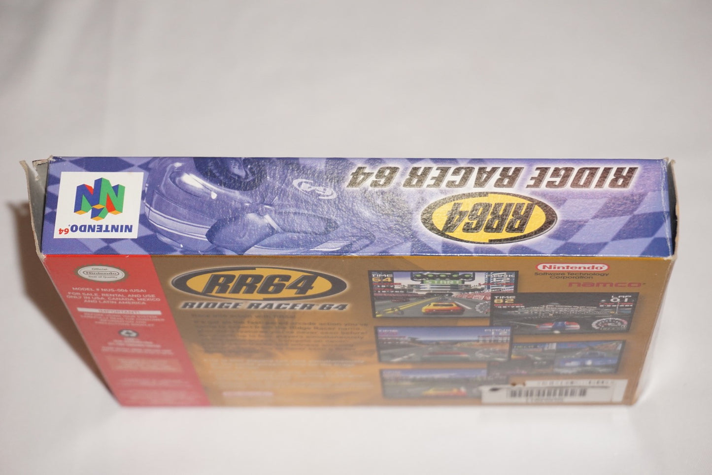 Ridge Racer (Nintendo 64 N64) Complete in Box CIB