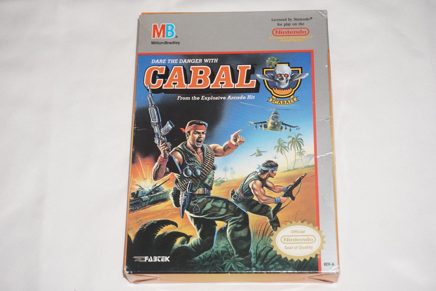 Cabal (Nintendo NES) Complete in Box CIB