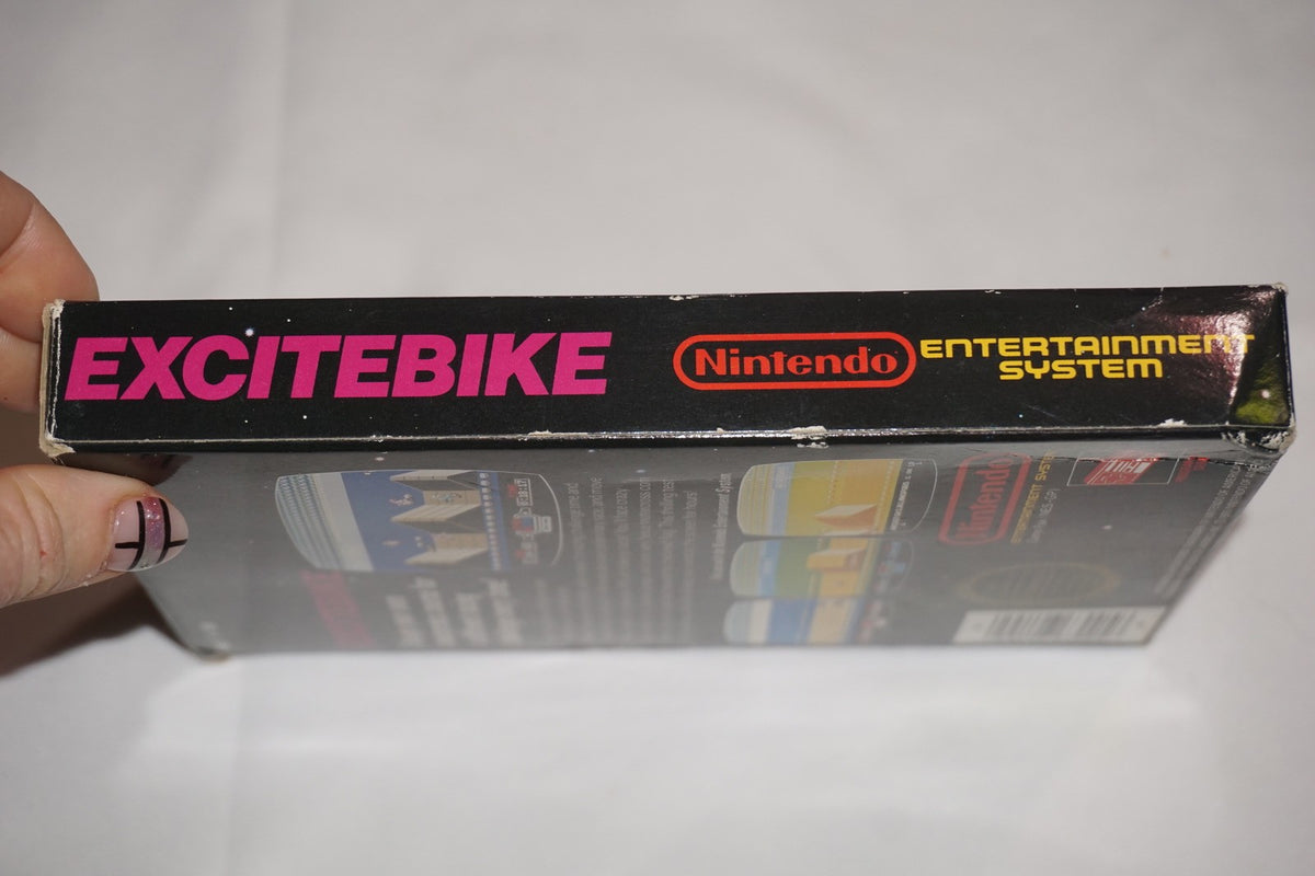 Excitebike Round Rev A (Nintendo NES) Complete in Box CIB
