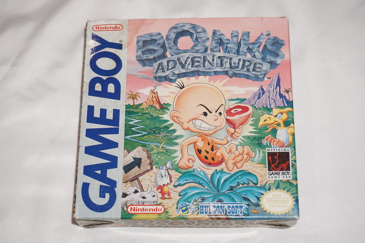 Bonk’s Adventure (Nintendo Game Boy Game Boy) Complete in Box CIB