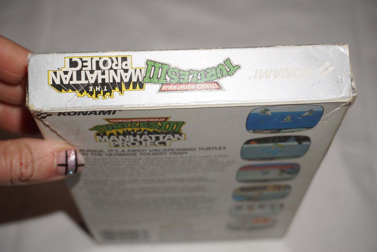 Teenage Mutant Ninja Turtles III 3 (Nintendo NES) Complete in Box CIB
