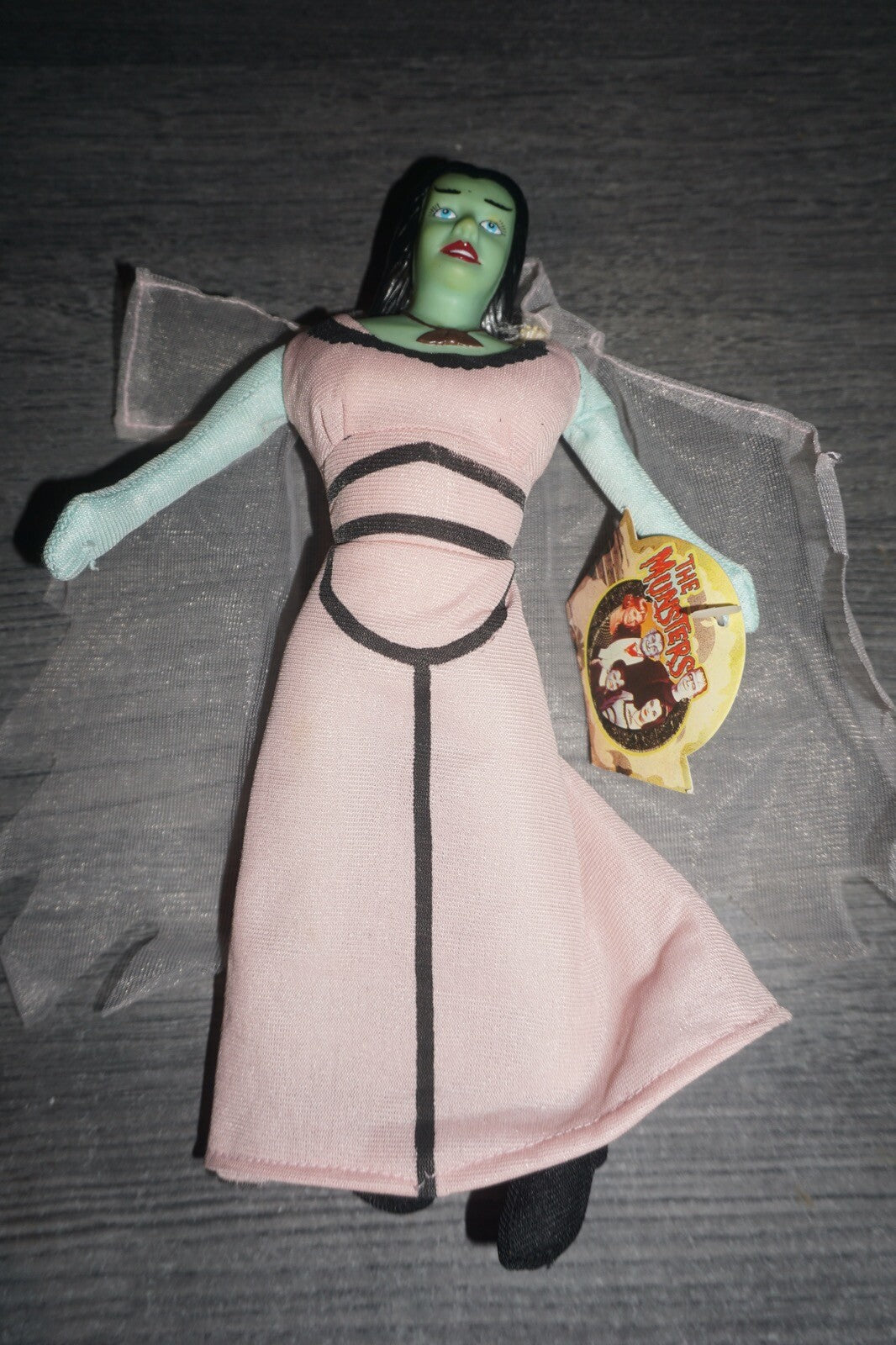 The Munsters Lily 9” Toy Works Plush Doll Figure NEW With Tag
