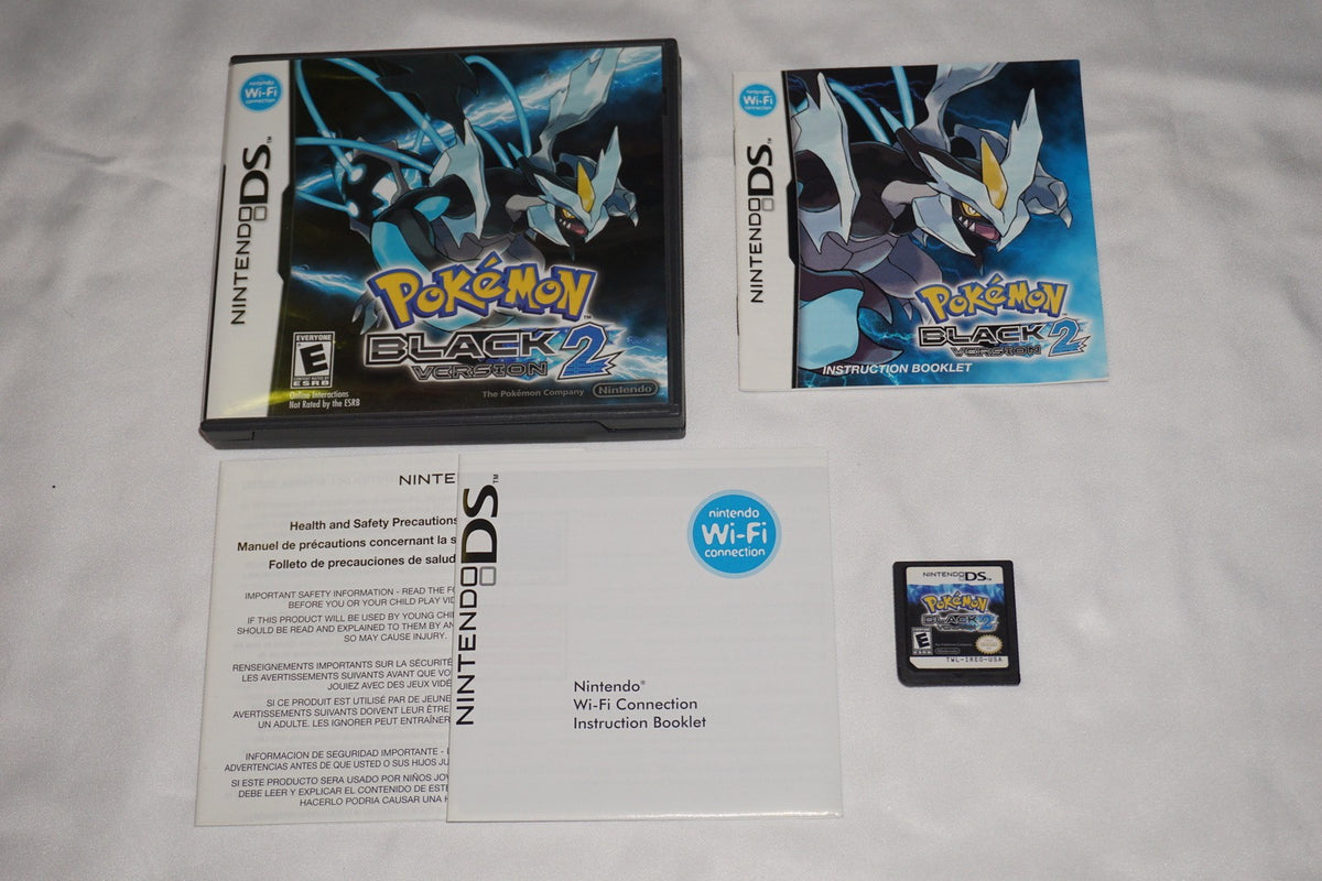 Pokemon Black Version 2 (Nintendo DS) Complete Authentic
