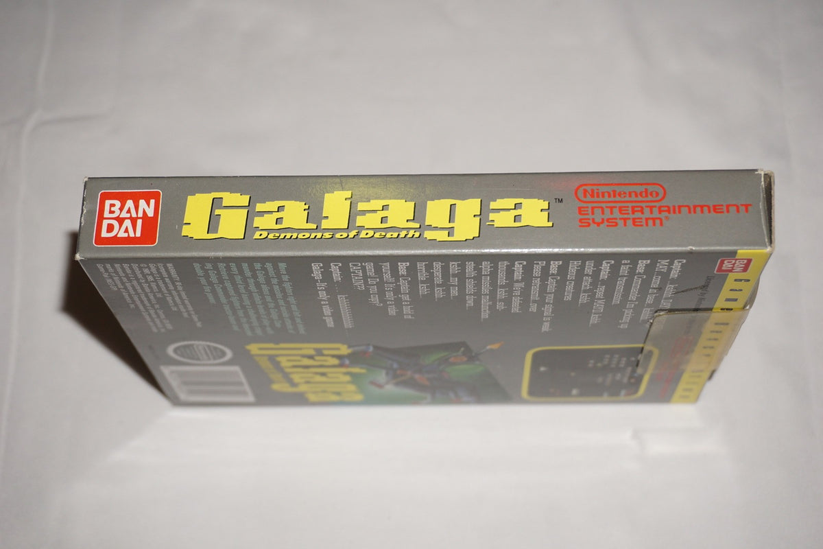 Galaga Demons of Death (Nintendo NES) Complete in Box CIB
