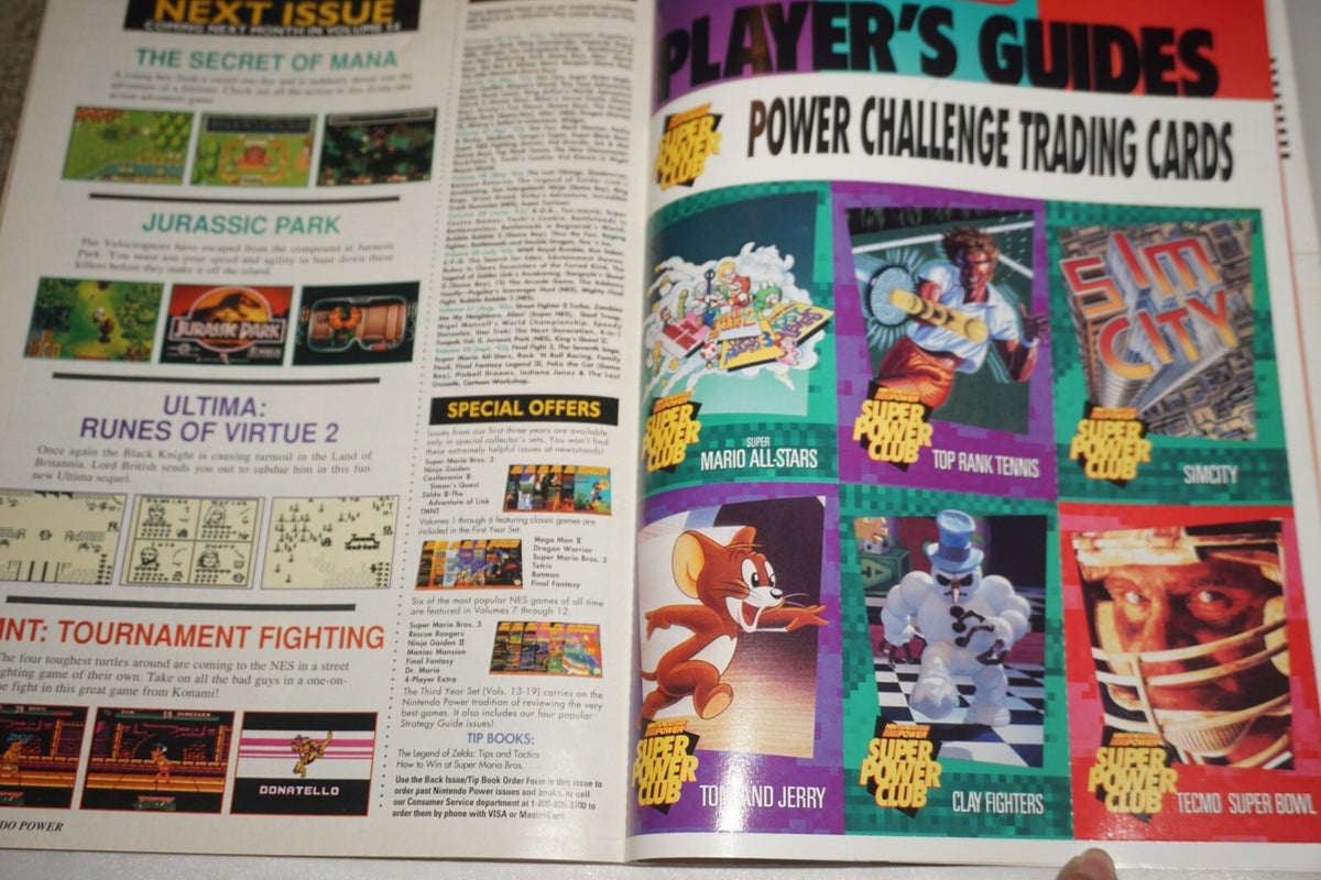 Nintendo Power Vol 53 Empire Strikes Back Magazine #8 LAST ISSUE Poster Cards