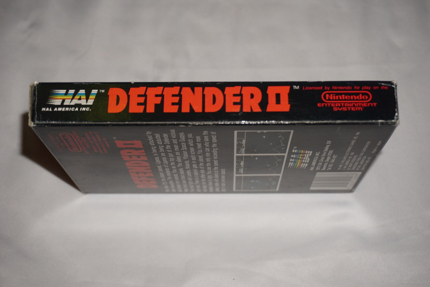 Defender II 2 (Nintendo NES) Complete in Box CIB