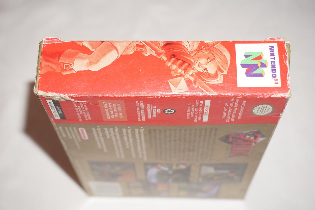 Legend of Zelda Ocarina of Time Collector's Gold (Nintendo 64 N64) Complete CIB