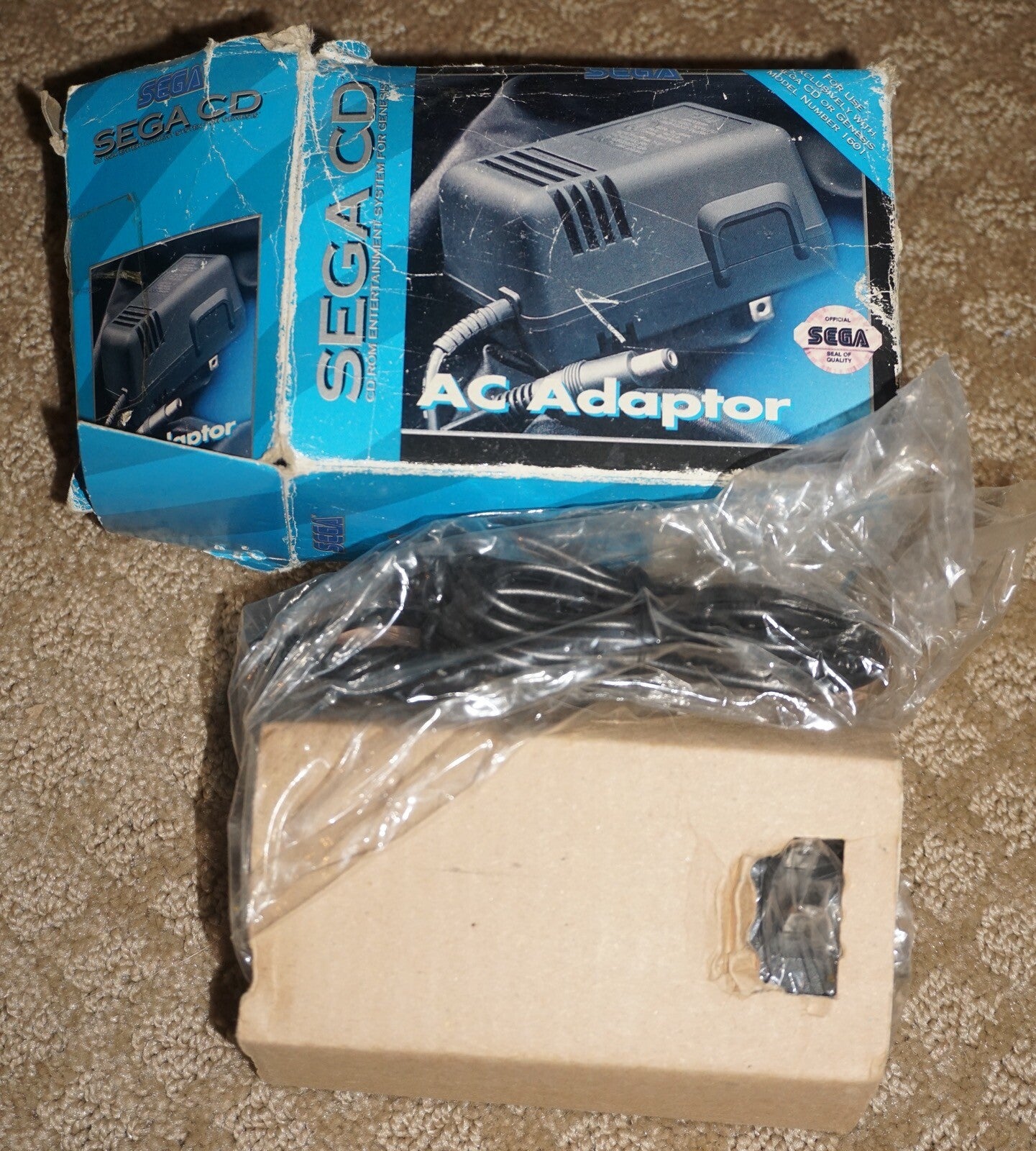 AC Adaptor (Sega CD) NEW Official OEM