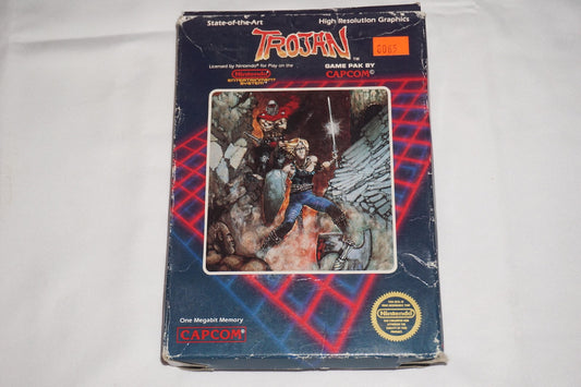 Trojan (Nintendo NES) Complete in Box CIB