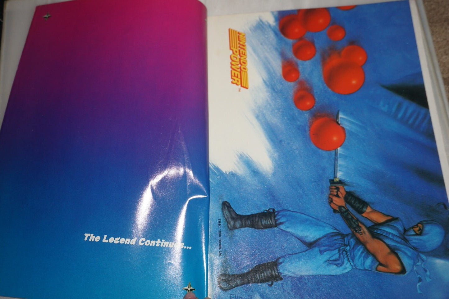 Sg2/Np15 Ninja Gaiden II 2 15 Nintendo Power Magazine #2 Poster