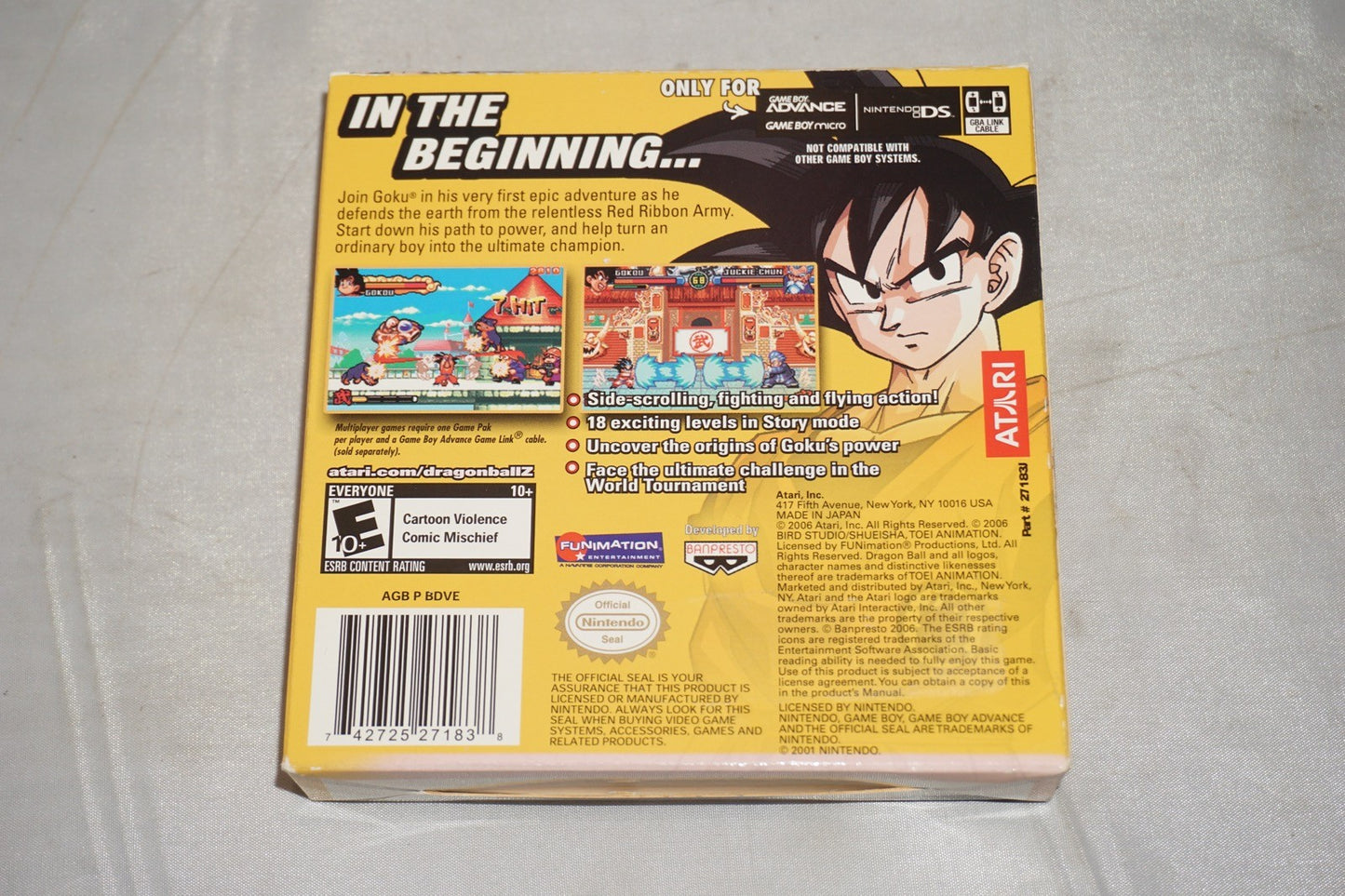 Dragonball Advanced Adventure (Gameboy Advance GBA) Complete CIB Authentic