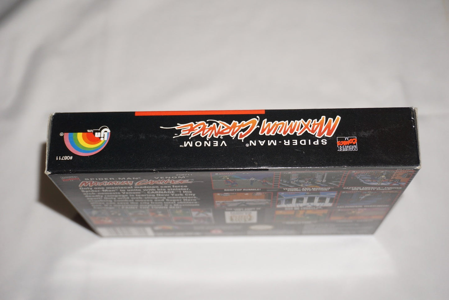 Maximum Carnage (Super Nintendo SNES) Complete in Box CIB